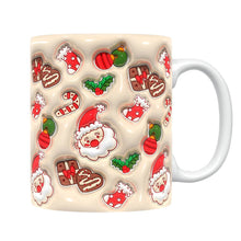 Ladda upp bild till gallerivisning, 3D-mugg med julmotiv