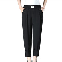 Ladda upp bild till gallerivisning, Plus Size Stretchig midja Kvinnor Casual Harem Byxor