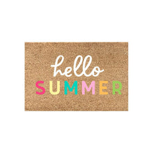 Ladda upp bild till gallerivisning, Hej sommardörrmatta (flera alternativ)