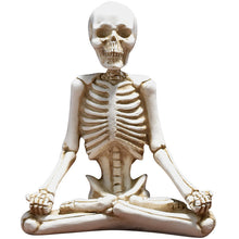 Ladda upp bild till gallerivisning, Unik Yoga Skelett Staty