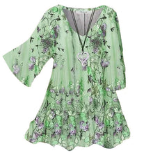 Ladda upp bild till gallerivisning, Swing Flare Sleeve Blus