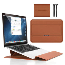 Ladda upp bild till gallerivisning, Laptopfodral med justerbart stativ