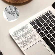 Ladda upp bild till gallerivisning, ⌨️Keyboard Genvägsdekaler(3 st)