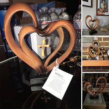 Ladda upp bild till gallerivisning, Jesus Entwined Hearts Cross