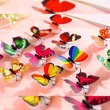 Ladda upp bild till gallerivisning, 3D LED Butterfly Decoration Night Light