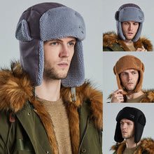 Ladda upp bild till gallerivisning, Vinter Trapper hatt med öronlappar