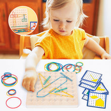 Ladda upp bild till gallerivisning, Geoboard av trä