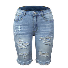 Ladda upp bild till gallerivisning, Casual jeans med hög stretcchig andel