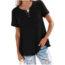 Ladda upp bild till gallerivisning, T-shirt med V-ringad ficka