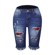 Ladda upp bild till gallerivisning, Casual jeans med hög stretcchig andel