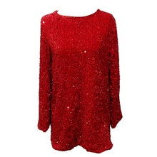 Ladda upp bild till gallerivisning, Kort klänning med paljetter