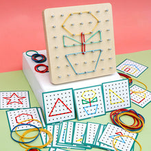 Ladda upp bild till gallerivisning, Geoboard av trä