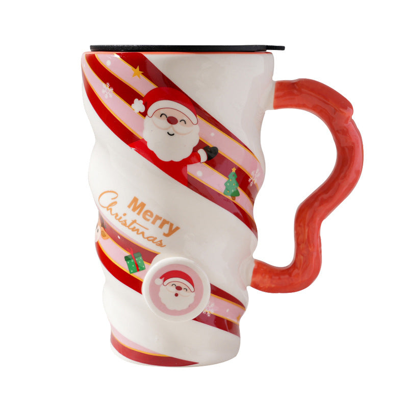 Jul spiralformad mugg