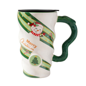 Jul spiralformad mugg