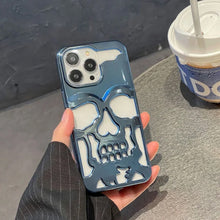 Ladda upp bild till gallerivisning, Pläterad Skull Case Cover för iPhone
