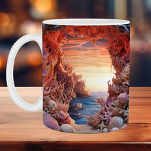 Ladda upp bild till gallerivisning, Mugg i strandstil
