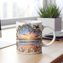 Ladda upp bild till gallerivisning, Mugg i strandstil
