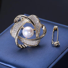 Ladda upp bild till gallerivisning, Strass Halsduk Ring Spännklämma
