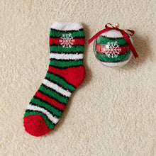 Ladda upp bild till gallerivisning, 🎄🧦Kreativ presentask med runda bollar och julstrumpor
