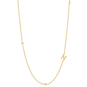 Inledande bezel diamanthalsband