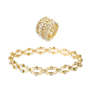 Justerbar armbandsring
