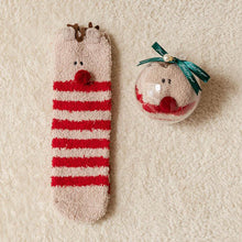 Ladda upp bild till gallerivisning, 🎄🧦Kreativ presentask med runda bollar och julstrumpor
