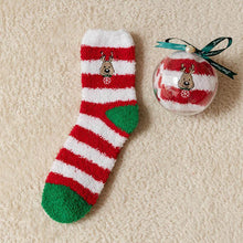 Ladda upp bild till gallerivisning, 🎄🧦Kreativ presentask med runda bollar och julstrumpor

