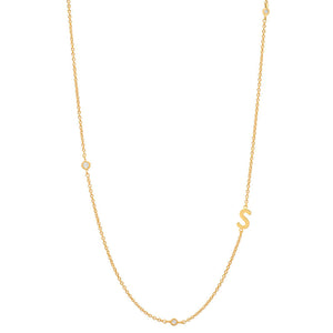 Inledande bezel diamanthalsband
