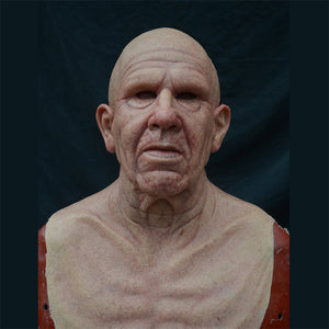 Latexmask för Halloween-simulering