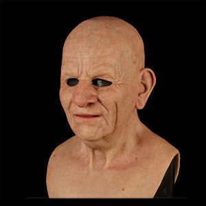 Latexmask för Halloween-simulering