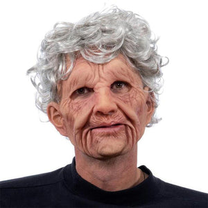 Latexmask för Halloween-simulering