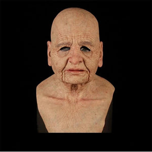 Latexmask för Halloween-simulering