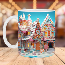 Ladda upp bild till gallerivisning, 3d jul gingerman keramisk kaffemugg
