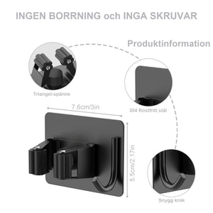Mopphållare i rostfritt stål