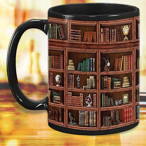 Kattbokälskare keramisk kaffemugg