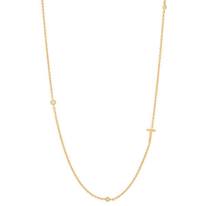 Inledande bezel diamanthalsband