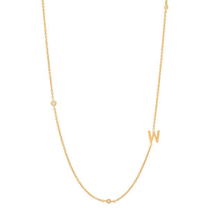 Inledande bezel diamanthalsband