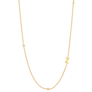 Inledande bezel diamanthalsband