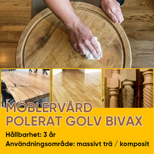 Naturligt polerande bivax