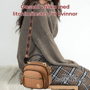 Klassisk multifunktionell justerbar crossbody-väska