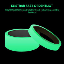 Ladda upp bild till gallerivisning, Tejp för säkerhetspåminnelse som lyser i mörkret
