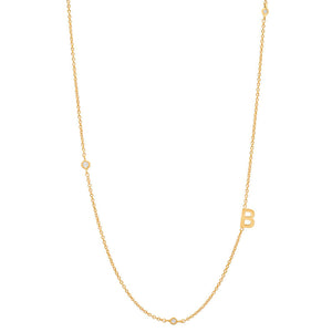 Inledande bezel diamanthalsband