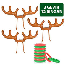 Ladda upp bild till gallerivisning, Julrenens Hjorthorn Ringkastningsspel

