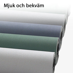 Enfärgad Anti-Slip Badmatta Mjuk Snabbtorkbar Tvättbar Duschmatta