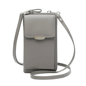 Elegant crossbody-telefonväska med flera platser