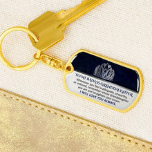 Ladda upp bild till gallerivisning, Keepsake for Granddaughter Keychain
