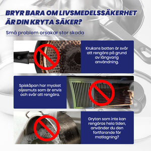 Rengöringspasta för kök i rostfritt stål