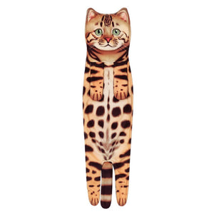 Söt katt handduk