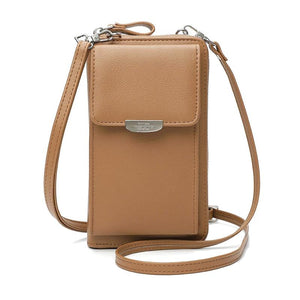 Elegant crossbody-telefonväska med flera platser