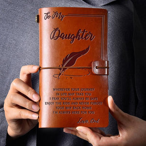 Vintage Graverad Journal